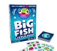 Format Games Big Fish Little Fish Gioco di carte per famiglie veloce di reazioni rapide e divertimento da individuare! Gioco educativo per bambini e adulti, dai 5 anni, da 2 a 6 giocatori, 10 minuti