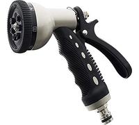 Format GEKA Plus 17.0000.9 - Soffione da Giardino con 7 Tipi di Getto, Struttura in Metallo Resistente, Colore: Nero