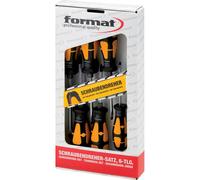 FORMAT Set di cacciaviti con cappuccio a impatto / 6 pezzi