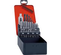 FORMAT Set di maschi a mano HSS + punta per foro centrale