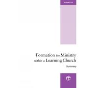 Formation for Ministry within a Learning Church - Summary (Tascabile)