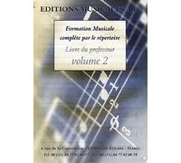 Formation musicale complète par le répertoire volume 2 livre professeur corrigés