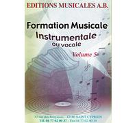 Formation musicale instrumentale ou vocale volume 5 livre élève