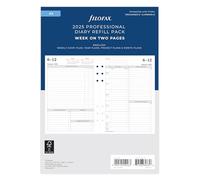 Formato A5, visualizzazione settimanale 2025