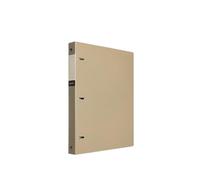 Formato lettera Raccoglitore ad anelli perforato A4 in PP con tre fori, cartella portadocumenti spessa, libretto informativo for archivio per organizzato(Bruin)