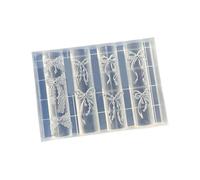 Formato riciclabile della scultura di Unguis del nastro di danza con i disegni multipli della curva per manicure professionale