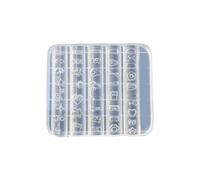 Formato riciclabile della scultura di Unguis del nastro di danza con i disegni multipli della curva per manicure professionale