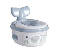 Formatore di vasini, base di sicurezza non skid, 31.2x35.3x19 cm, bagno portatile per bambini, sedile vasino di allenamento per bambini, costruzione della fiducia, per ragazze da viaggio per il bagno