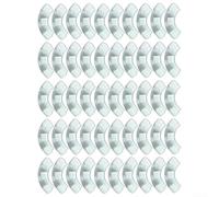 Formatori di piante in plastica progettati con geometria a 90 gradi per aiutare nell'allenamento orizzontale e ridurre la dominanza verticale nella crescita dello stelo principale (luce notturna)