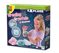 SES Creative Pietre preziose Crea Cristalli e Gemme, Colore Nero, 25115