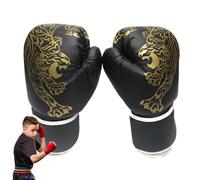 Formazione Generico - per bambini | Formazione di combattimento Tigre Stampato, PU Leather Breathable Thai Stringing Kickboxing Gloves Profession