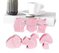 Forme 3D - Gadget con griglia a 6 strati e strumento resistente al calore, per sapone, per l'uso con resina, cemento, per la cottura, per la produzione di sapone e, per