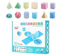 Forme 3D Manipolabili Ausili Geometria Matematica Giocattoli Educativi