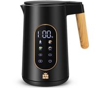 ForMe Bollitore Elettrico In Acciaio Inox 1,7 L Temperatura Regolabile da 40-100 C I Funzione di Mantenimento Caldo LED Display Digitale della Temperatura I Arresto Automatico I Teiera Senza BPA