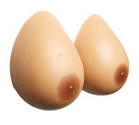 Forme Del Seno In Silicone Nero GG Cup, 1 Paio Di Inserti For Potenziamento Reggiseno, Protesi For Mastectomia For Transgender E Crossdresser(Brown,AA Cup)