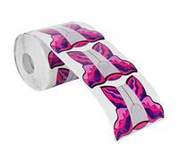 Forme di Chiodi Gel UV Lunghe 300 Pcs - Adesivi per Estensione per Nail Art Autoadesiva per Manicure - Vassoi di Carta per Unghie Flessibili e Forti per il Salone o l'uso Fai -da -te