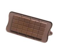 Forme di cioccolato-silicone con barretta di cioccolato scuro per cioccolatini a riempimento spesso, fusione di cera | Configurazioni 5- e 10- , silicone per catering non coperto, P