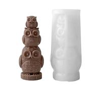 Forme Di Silicone Animali,Modelli 3D Impilabili E Riutilizzabili - Stampo In Silicone Per Candele | Per Giorno del Ringraziamento, Uffici, Casa, Scrivania, Scuola e Appartamento