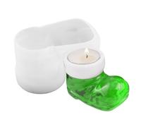 Forme Di Silicone Di Natale Forme Di Resina Epoxy | Forme Di Silicone-Natale, Candelabri A Forma Di Stivale | Silicone-Punch In Silicone Multiuso, Formäs Stampaggio Epoxy Per Decorati