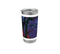 FORME DI VITA SCRITTE CON SIMBOLI GIAPPONESI. BITMAP Bicchiere termico in acciaio inox doppia parete