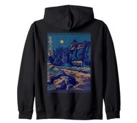 Forme di Vita Scritte con Simboli Giapponesi. BITMAP Felpa con Cappuccio