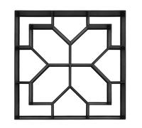 Forme In Cemento, 40X40Cm Riutilizzabile, Creatore Percorsi In Cemento Pavimentazione In Pietra per Prato, Patio, Giardino, Creatore Blocchi Terreno, Forma Pavimentazione Vialetti