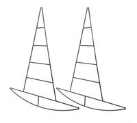 Forme in metallo per cappello da strega e corona di zucca, per porta d'ingresso e da appendere alla parete, decorazione autunnale per le vacanze (B)