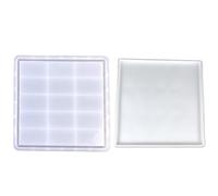 Forme irregolari della resina della colata del vassoio delle tazze quadrate di forma del piattino per le muffe uniche del silicone degli