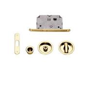 FORME Maniglia kit incasso per porte scorrevoli con nottolino rotondo, Finitura