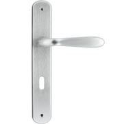 Forme Maniglia porta con Placca Q8/70 Materiale Lega colore Cromo Satinato - Goccia 8/70 C02
