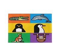 Forme Miste Animali Collage Art Puzzle per Adulti Unico Difficile e Sfida 500 Pezzi