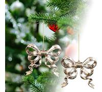 Forme natalizie per creare una varietà di ciondoli dorati e ciondoli rendono il festival più festoso (A, 8 cm)