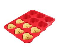 Forme per Caramelle,12 Cavità Forma Cuore Per Dolci - Stampo Per Cioccolato In Silicone,Per Torta Caramelle Dessert Fondant Gommoso Candela Argilla Artigianato Ghiaccio Gelatina Feste Vacanze Casa