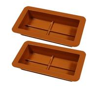 Forme per Cioccolato,Due Pezzi Con Rilascio Facile E Stampo Profondo - Forme In Silicone Per Cioccolatini - Per Cottura, Per Produzione Di Caramelle, Per Dolci Festivi, Per Dessert