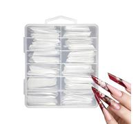 Forme per estensione delle unghie, varie resistenti alle crepe, forme di punte per estensione delle unghie, per professionisti e principianti, per madre e fidanzata, per casa, salone, studio e per