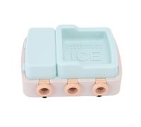 Forme per ghiaccioli in silicone a 6 cavità, forme per gelato riutilizzabili con coperchi e bastoncini per dolcetti a forma di animale carino fai-da-te fatti in casa Rilascio