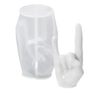 Forme per Le Dita a di Mano traslucide. Queste Forme per Dita in Silicone Sono rivestite in Modo Antiaderente e consentono di Realizzare Facilmente Forme Creative. - m