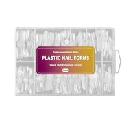 Forme per Unghie,120 Pezzi Forme Doppie Per Ricostruzione Unghie | 12 Misure, Trasparente Riutilizzabile Forma Artificiale per Design di Manicure,Design Bellezza Gel per Estensione