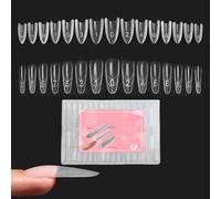 Forme Per Unghie In Acrilico Stampo Trasparente Da 240 Pezzi