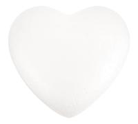 Forme Rotonde di Schiuma per Schiuma a Forma di Cuore da Modellare Palla di Schiuma di Cuore Schiuma di per Artigianato Cuore in Ornamento Natale Bianca 35c