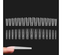 Forme unghie per gel - 240 pezzi forme anti -fissure traslucide | Modelli di dimensioni delle unghie Galo, professionisti e principianti | Donne, soggiorno, casa, regalo di bellezza