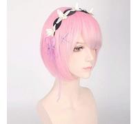 Formed Color REM Cosplay Wig Or RAM Cosplay Wigs Re: zero Start Life In Another World Play Costume Halloween Costumes green