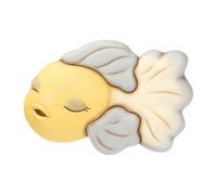THUN Formella 3D Pesce Giallo e Blu Grande, Ceramica, Collezione Mare da Amare, 24,7 x 16,9 x 4,5 cm
