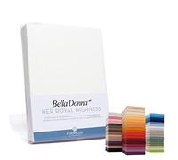 Formesse Bella Donna Jersey. Elegante lenzuolo con angoli elasticizzati in jersey 90 x 190 - 100 x 220 cm - fino a 30 cm di altezza - 97% filo di cotone, 3% elastan, aloe vera e olio di argan