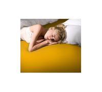 FORMESSE Lenzuolo con angoli in jersey BELLA DONNA 140/200 cm - 160/220 cm Curry giallo