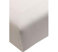 FORMESSE Lenzuolo con angoli in jersey Bella Donna 180/200 cm - 200/220 cm (Grigio perla) grigio