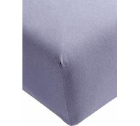 FORMESSE Lenzuolo con angoli in jersey Bella Donna 90/190 cm - 100/220 cm (blu jeans) blu