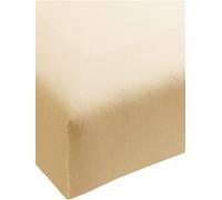 FORMESSE Lenzuolo con angoli in jersey Bella Donna 90/190 cm - 100/220 cm (Naturale) beige