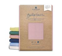 Formesse, lenzuolo con angoli in jersey, modello Bella Gracia, Altrosé, 90x190 - 100x220 cm