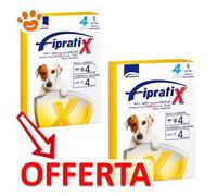 FIPRALONE GATTO 4 PIPETTE ANTIPARASSITARIO ANTIPULCI Pulci-zecche